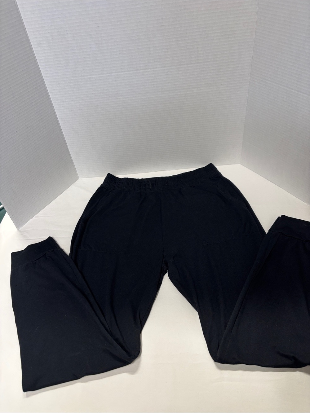 abercrombie kids Black Cozy Pull-On Pants